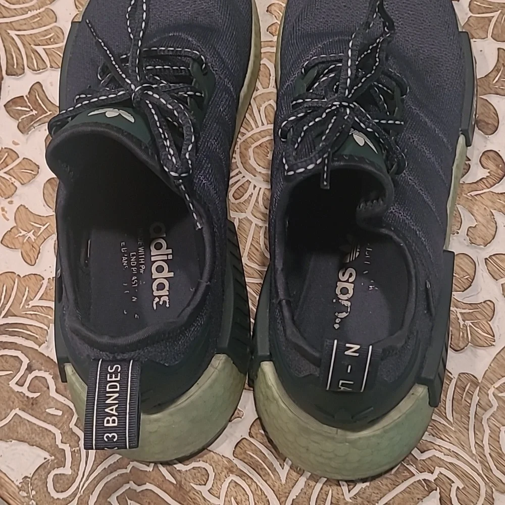 Adidas NMD_1 STLT Primeknit Running Shoe. Linen Green Men's Size 9.5. - Picture 6 of 10
